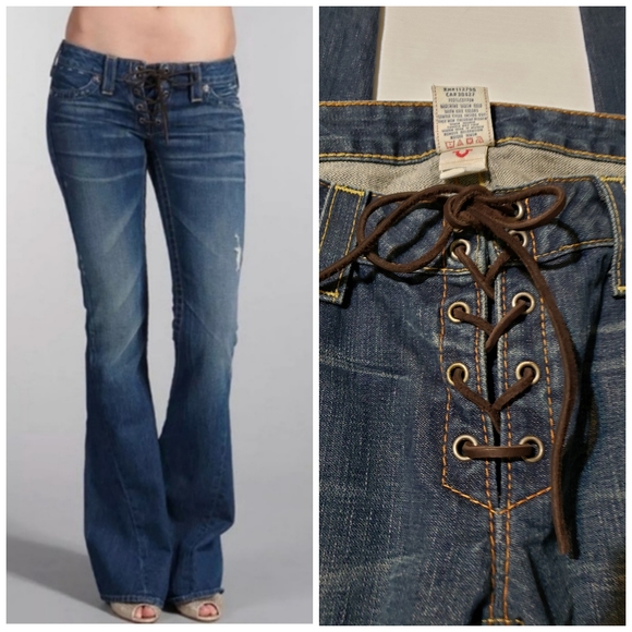 True Religion Cassidy Flare Jeans 